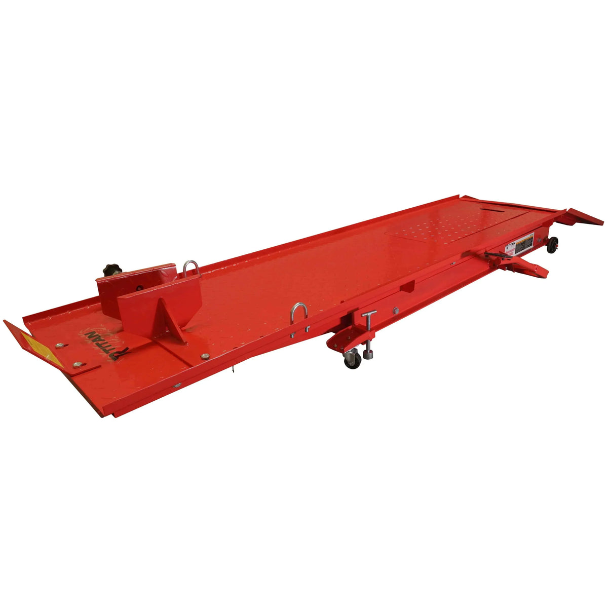 1,000 lb Hydraulic Motorcycle Lift Table Extra Long Heavy Duty