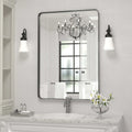 Wall Mirror Vanity Mirror, Bathroom Mirror with Rounded Corners, 1 Piece