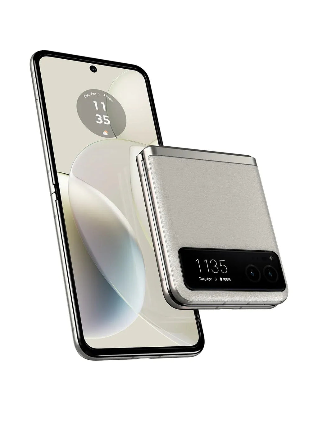 Unlocked Smartphone, 8GB RAM, 128GB Storage, 32MP Camera, Vanilla Cream, 73.95 x 170.82 x 7.35mm