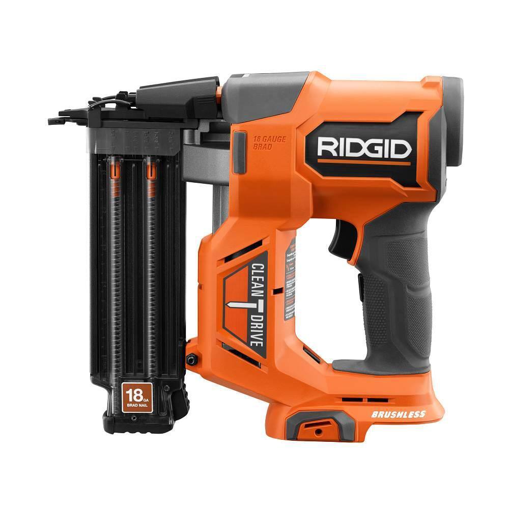 18V Brushless Cordless Nailer Combo Kit with Brad and Finish Nailers, Battery and Charger