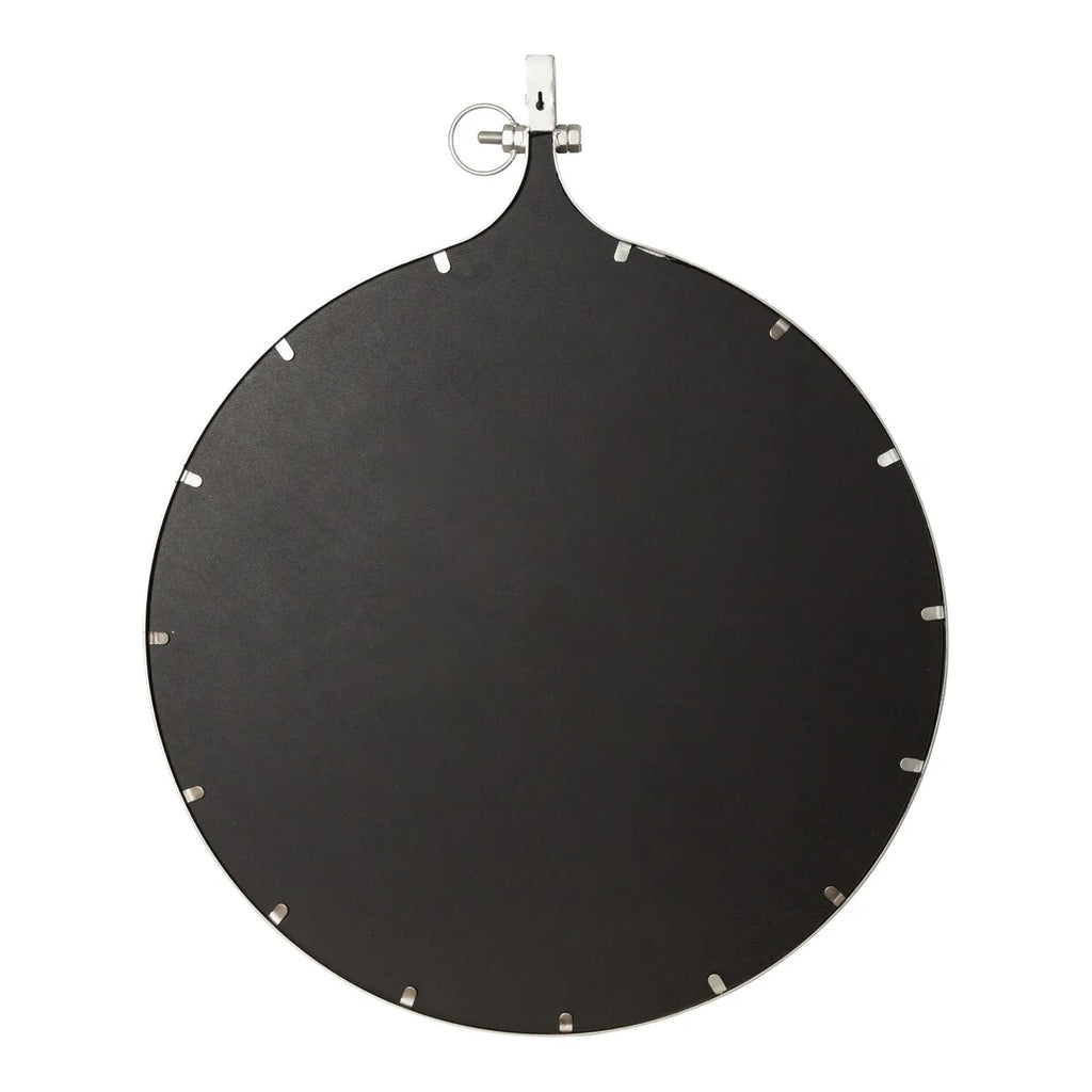 Modern Round Wall Mirror, Decorative Circular Accent Mirror for Living Room, Bedroom and Entryway