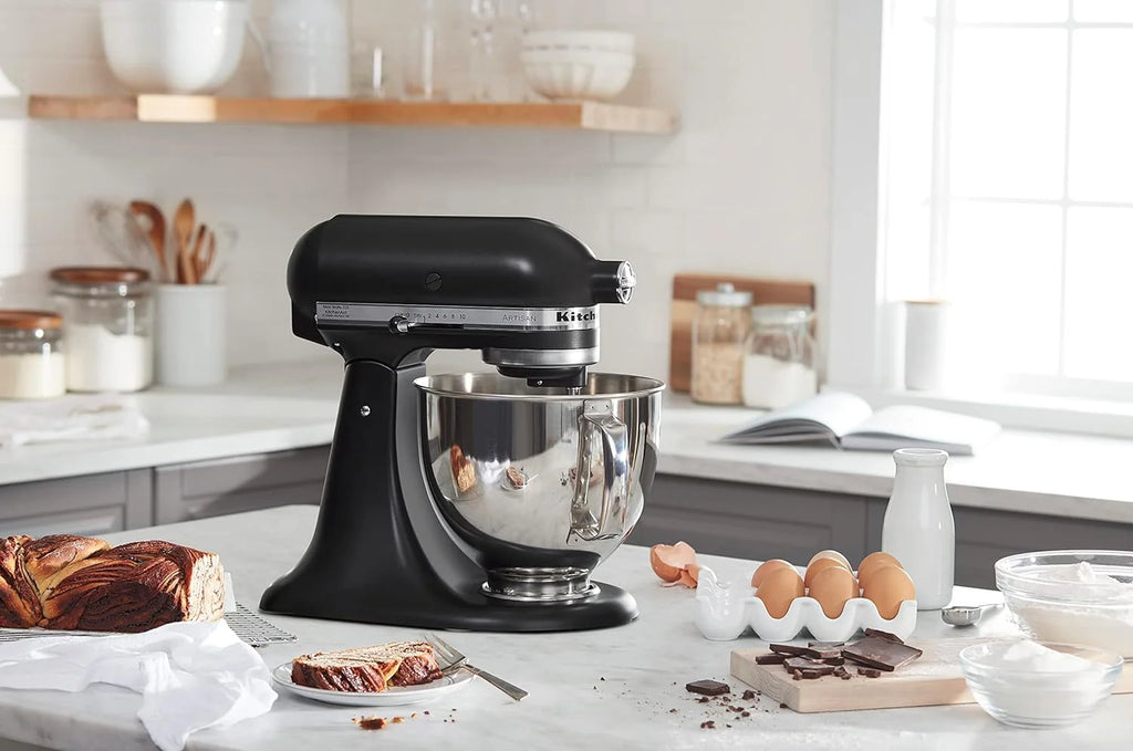 5-Quart Tilt-Head Stand Mixer, Electric Kitchen Mixer with Bowl, Multi-Speed Settings for Baking, Mixing and Food Preparation
