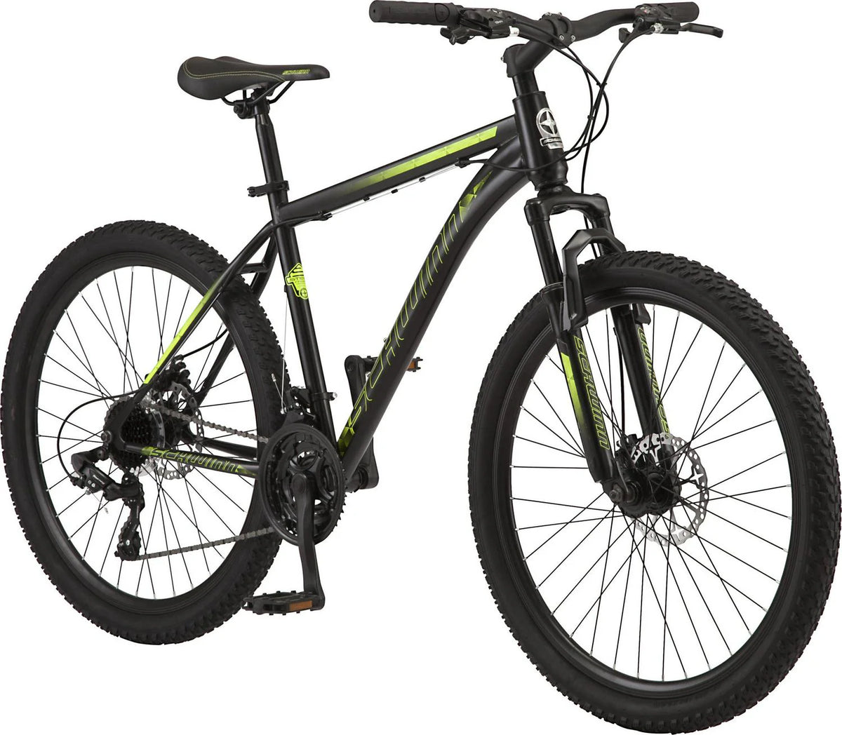 26-Inch Men's Mountain Bike, 21-Speed, Black