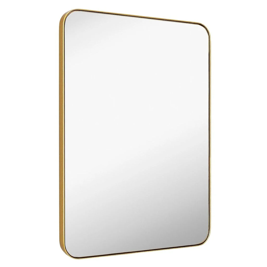 Metal Venetian Wall Mounted Mirror, Decorative Vintage Style Hanging Mirror for Living Room, Bedroom and Entryway