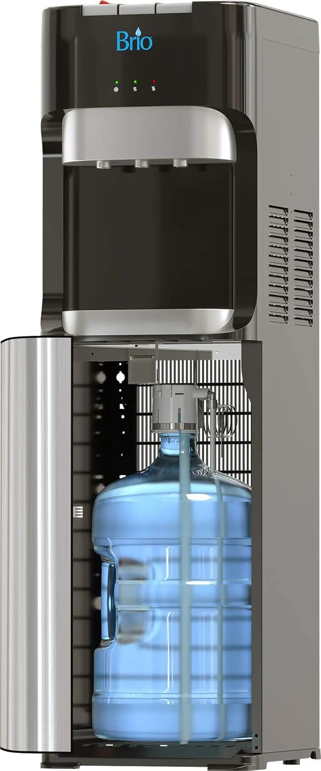 Bottom Loading Water Cooler Dispenser – 3 Temp Settings with Child Safety Lock & LED Empty Alert