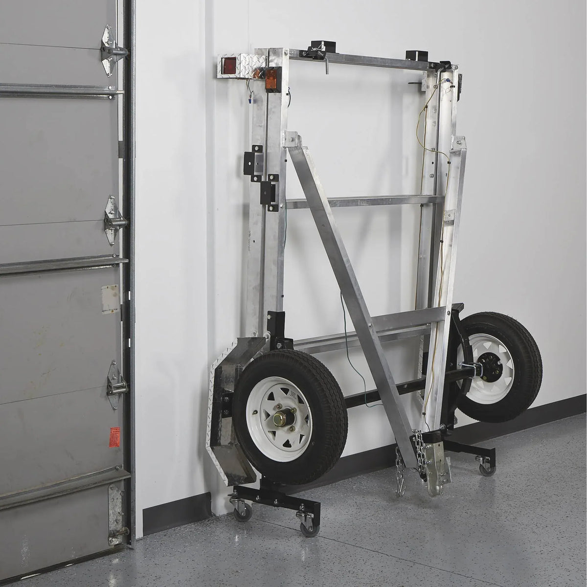 4-Ft. x 8-Ft. Folding Aluminum Utility Trailer, 1,170-Lb. Load Capacity