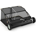 Tow Behind Lawn Sweeper – Large-Capacity Hopper Bag for Yard Cleanup