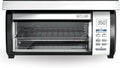 Under-Counter Toaster Oven, Black and Stainless Steel