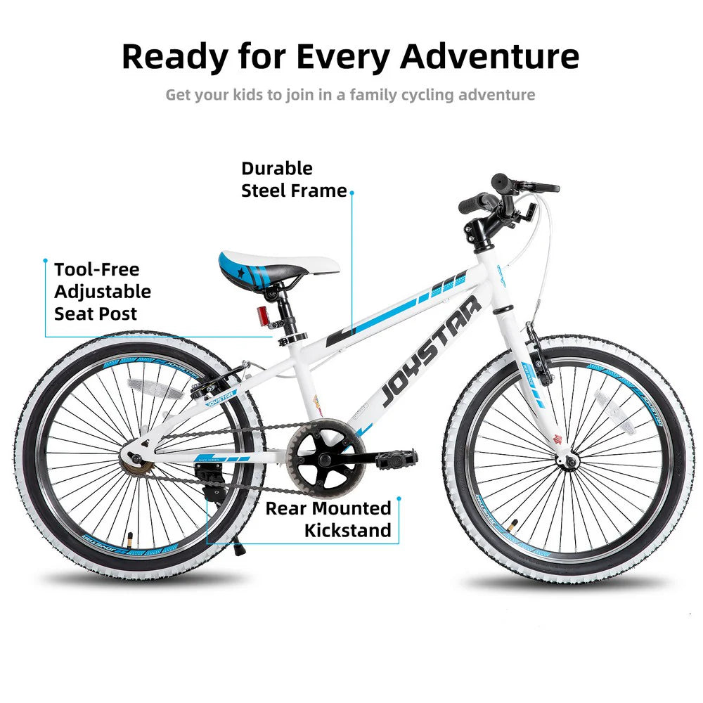 20-Inch/24-Inch Kids Mountain Bike, Single-Speed Bicycle