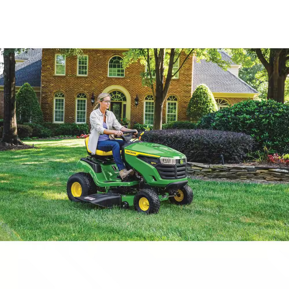42-Inch 17.5 HP Gas Riding Lawn Mower with Hydrostatic Drive