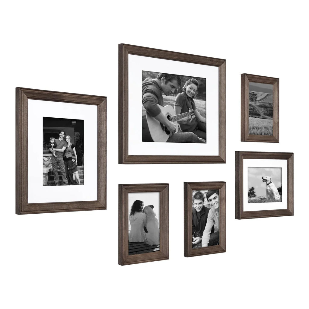 Gallery Wall Frame Set, Multi-Piece Decorative Picture Frames for Photos, Artwork and Home Decor