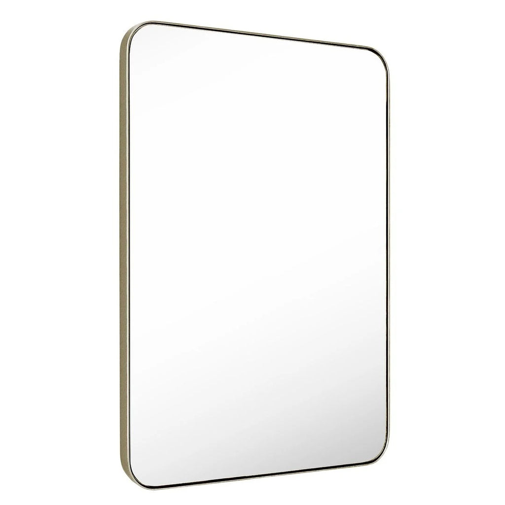 Metal Venetian Wall Mounted Mirror, Decorative Vintage Style Hanging Mirror for Living Room, Bedroom and Entryway