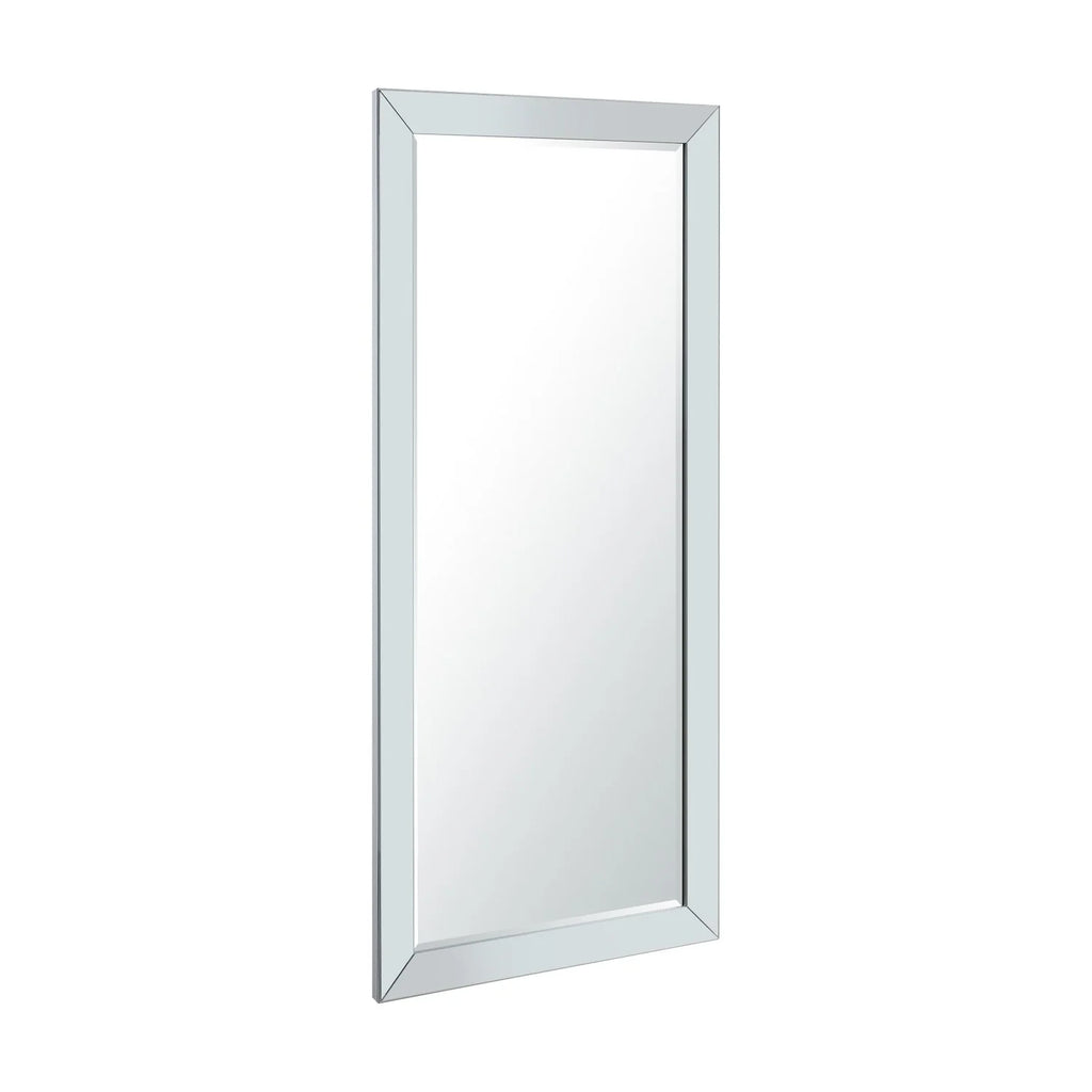 Tall Beaded Full Length Mirror, Oversized Full Body Standing Mirror with Decorative Frame for Bedroom, Dressing Room and Home Decor