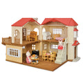 Dollhouse Playset with Figures, Furniture and Accessories