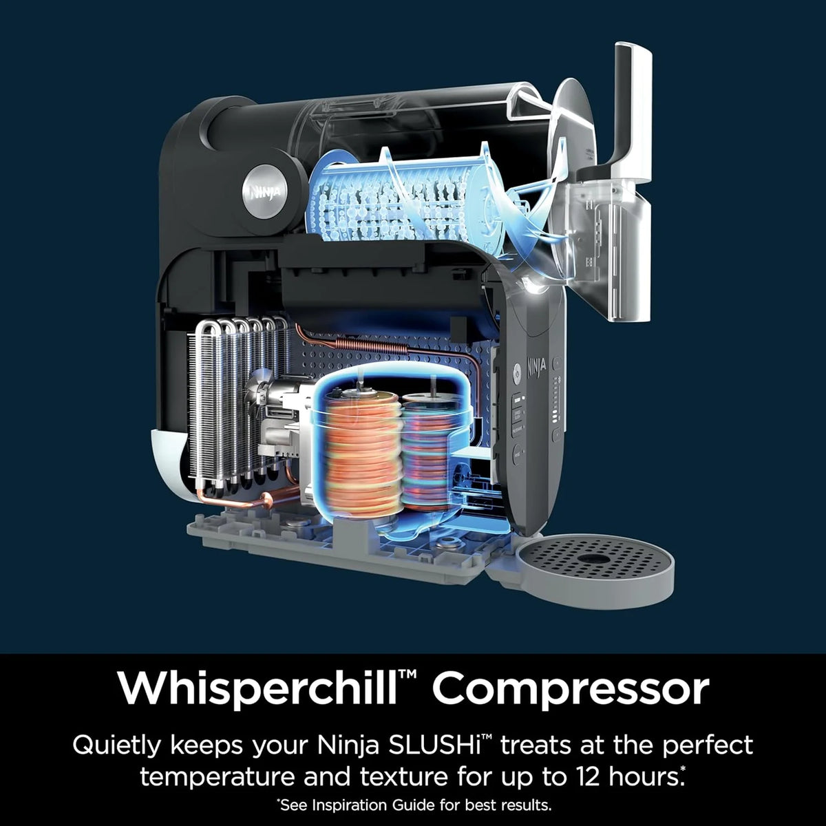 88 oz. Frozen Drink Machine – RapidChill Technology, 5 Preset Programs for Slushies & Cocktails
