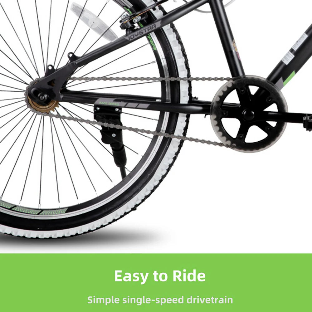 20-Inch/24-Inch Kids Mountain Bike, Single-Speed Bicycle