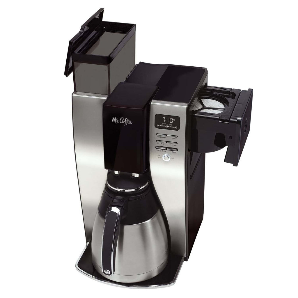 10-Cup Programmable Coffee Maker – Thermal Carafe with Strong Brew Selector