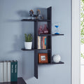 Cantilever Floating Wall Shelf, Modern Decorative Display Shelf for Living Room, Bedroom and Home Storage