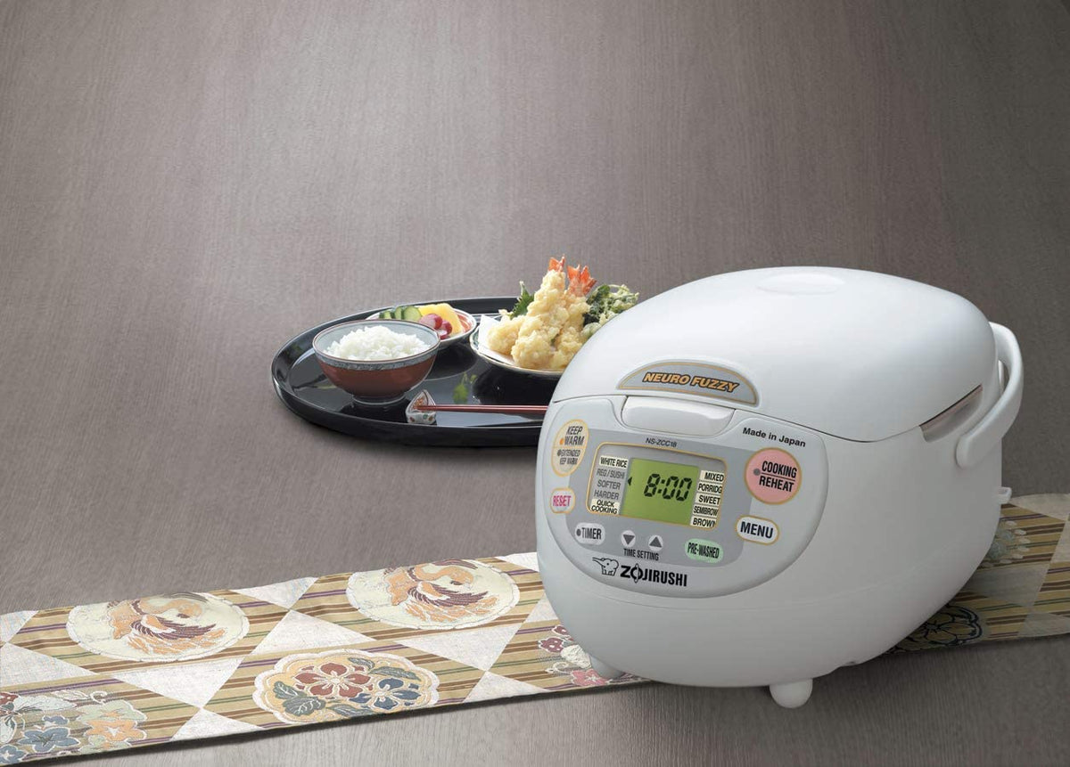 5.5-Cup Rice Cooker, Made in Japan, Premium White