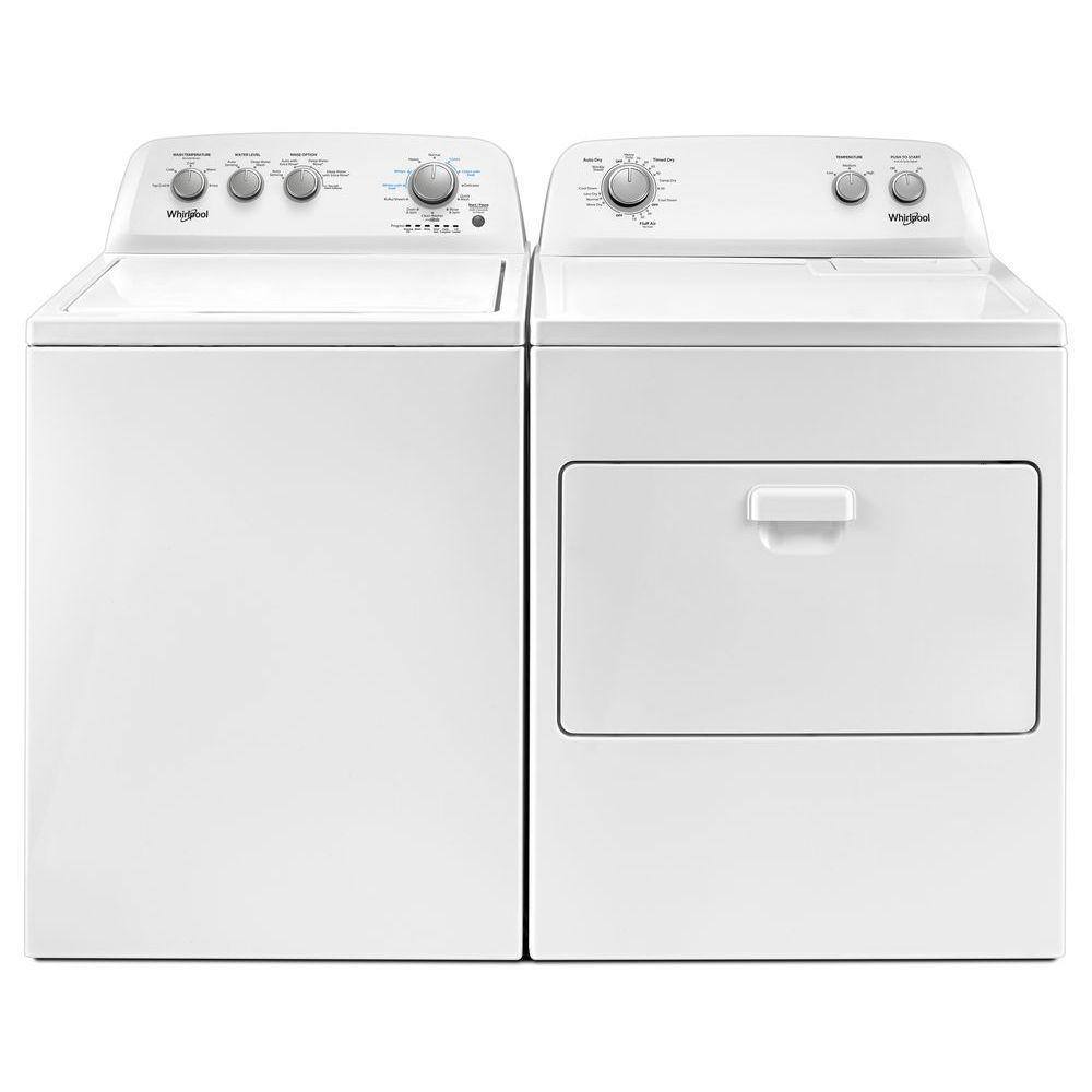 7.0 Cu. Ft. Electric Dryer, White