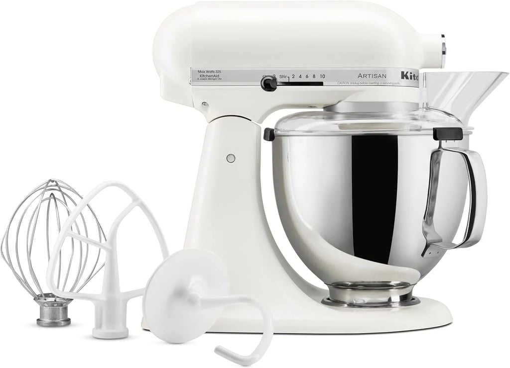 5-Quart Tilt-Head Stand Mixer, Electric Kitchen Mixer with Bowl, Multi-Speed Settings for Baking, Mixing and Food Preparation