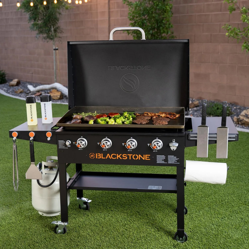36-Inch Outdoor Griddle Cooking Station with Hood