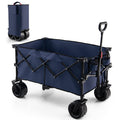 Collapsible Folding Wagon – Heavy Duty Utility Cart with Adjustable Handle