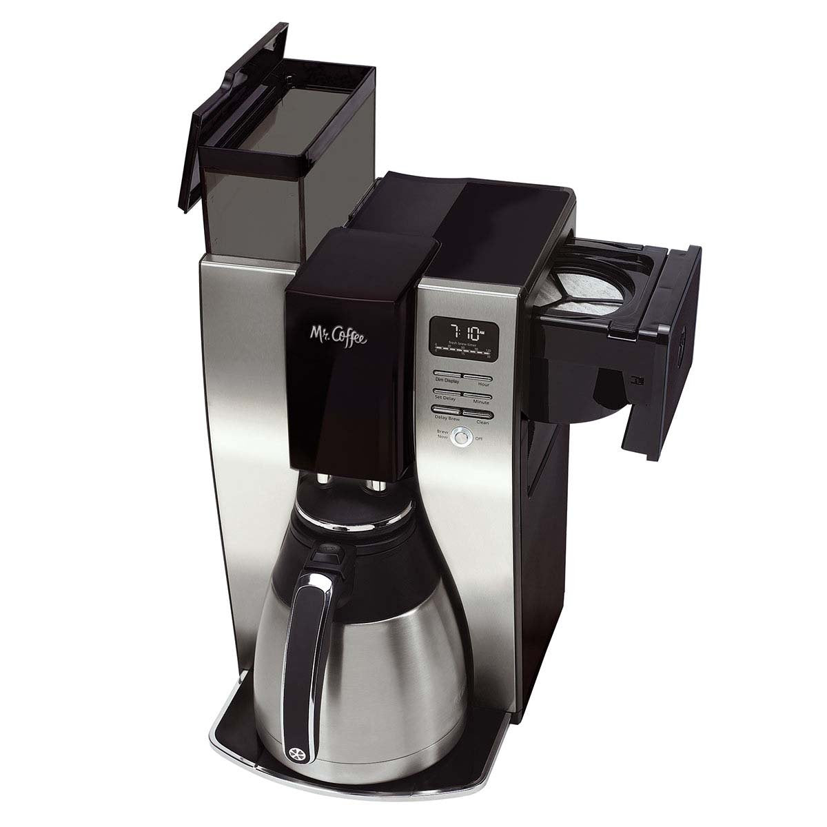 10-Cup Programmable Coffee Maker – Thermal Carafe with Strong Brew Selector
