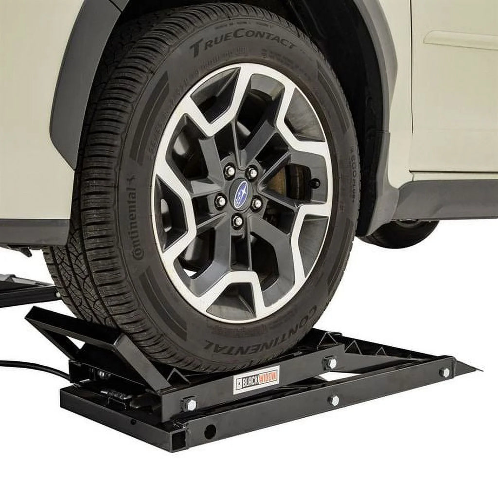 Hydraulic Car Lift with Ramps – 3,000 lb. Capacity per Pair, 15.5" Max Lift Height