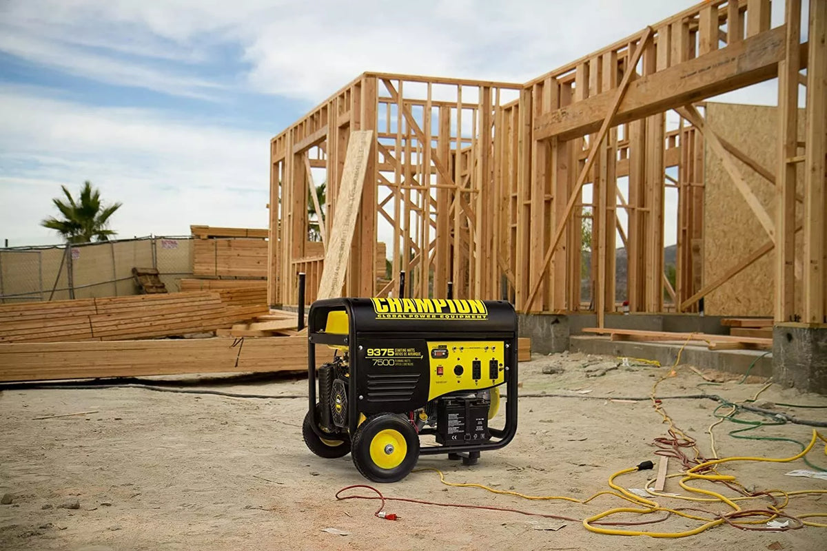9,375-Watt Portable Gas-Powered Generator with Remote Start, RV-Ready