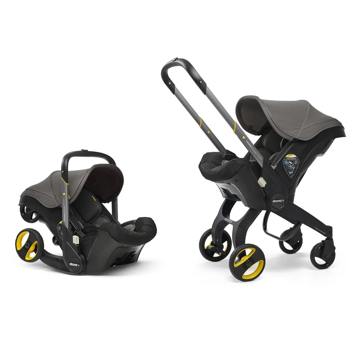 Convertible Infant Car Seat and Stroller, Grey