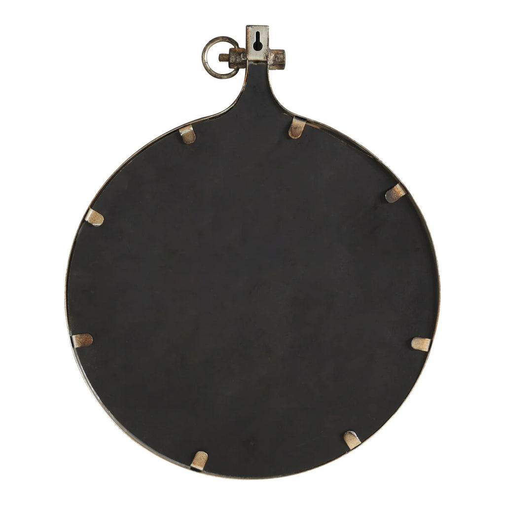 Modern Round Wall Mirror, Decorative Circular Accent Mirror for Living Room, Bedroom and Entryway
