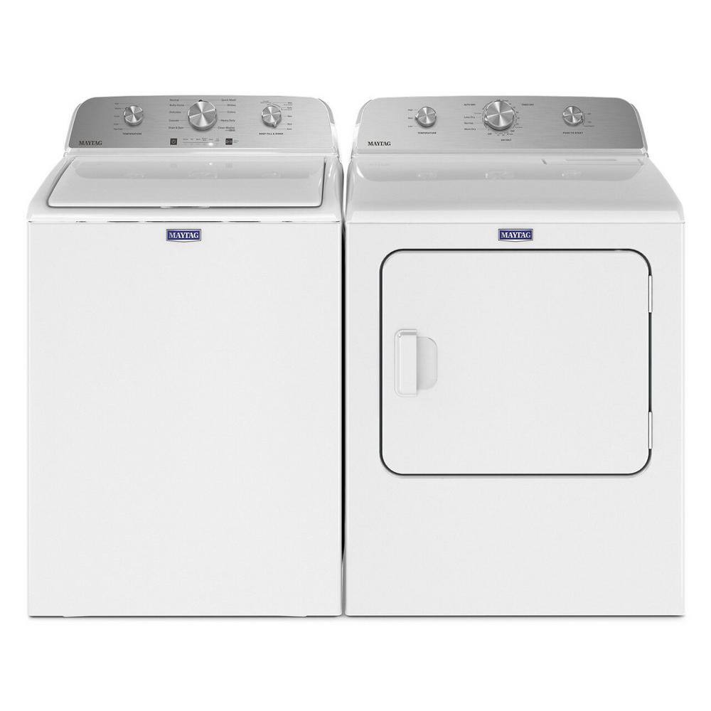 7.0 Cu. Ft. Vented Gas Dryer, White