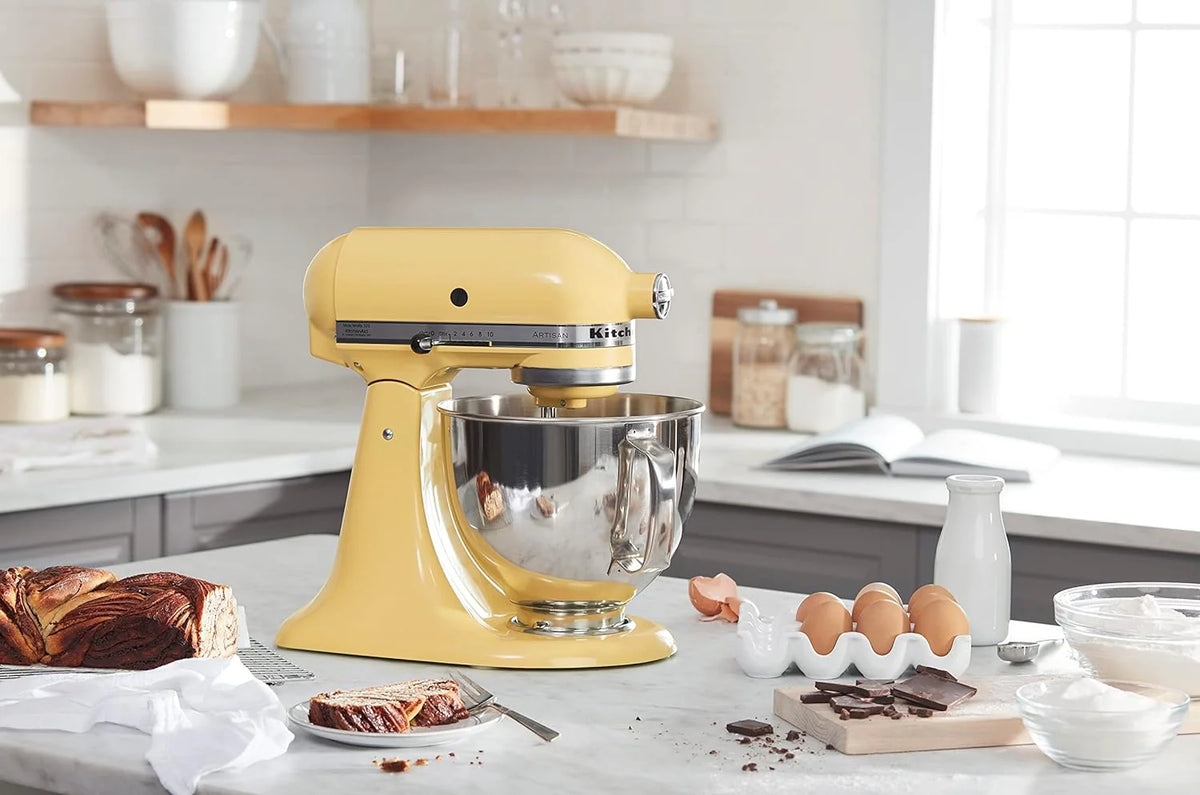 5-Quart Tilt-Head Stand Mixer, Electric Kitchen Mixer with Bowl, Multi-Speed Settings for Baking, Mixing and Food Preparation