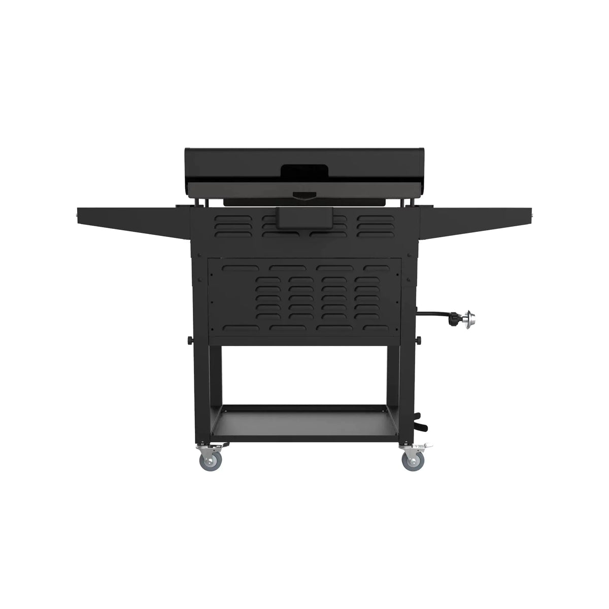 28" 2-Burner Propane Griddle with Air Fryer – 524 sq in Cooktop, Hood & Warming Drawer