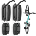2-Pack Swivel Bike Wall Mount, Garage Bike Hangers, Holds Up to 66 lbs