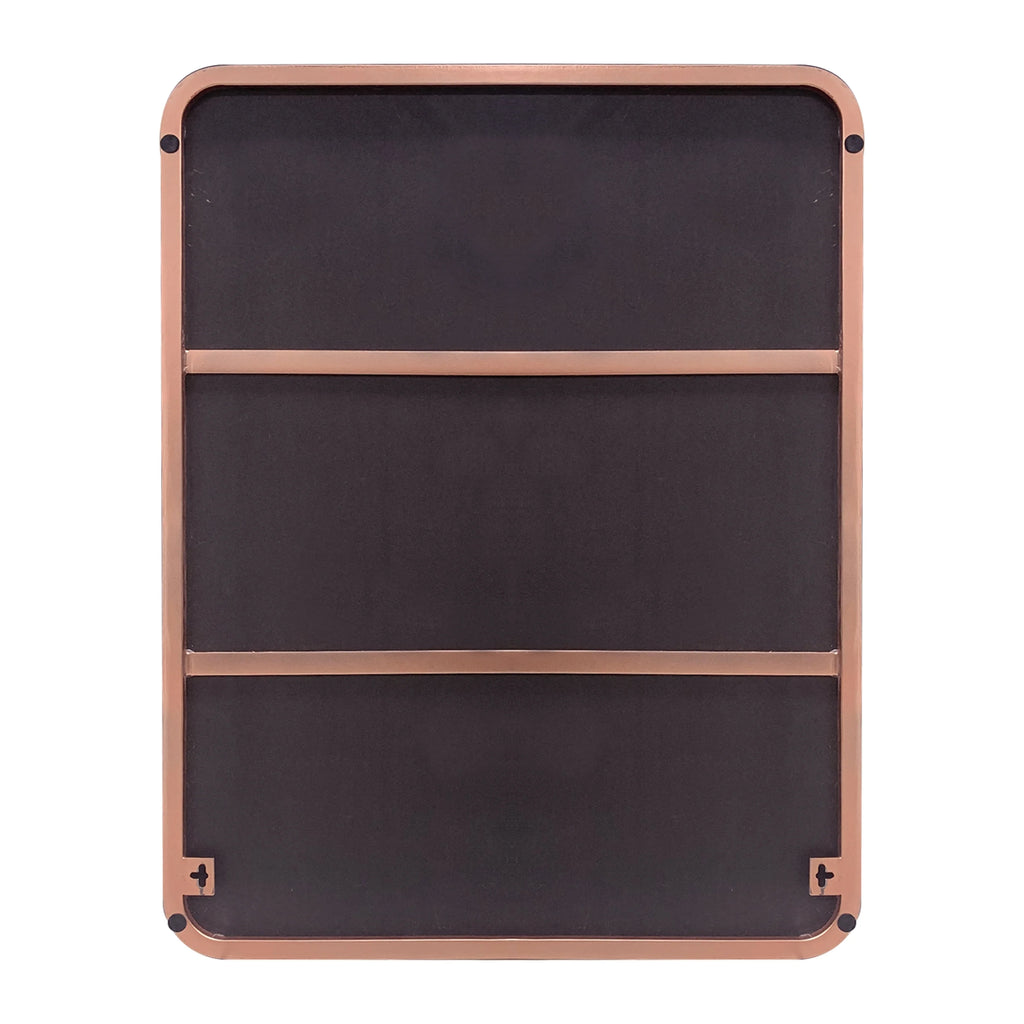 Wall Mirror Vanity Mirror, Bathroom Mirror with Rounded Corners, 1 Piece
