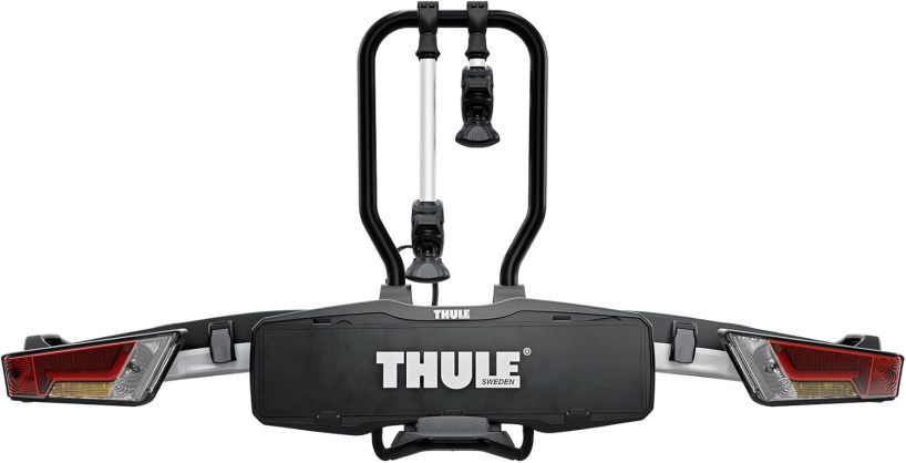 Towbar Bike Rack for 2 Bikes, Silver