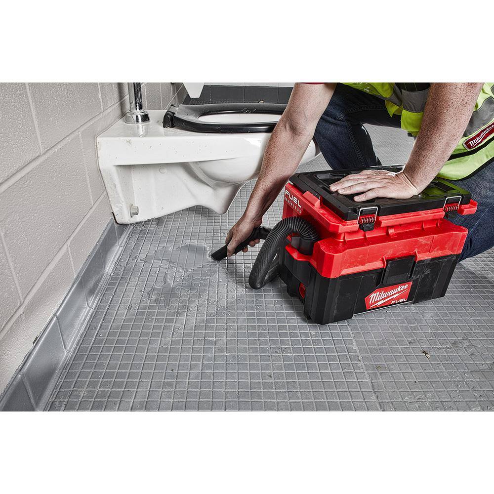 18V Cordless 2.5-Gallon Wet/Dry Vacuum with 2 x 6.0Ah Lithium-Ion Batteries