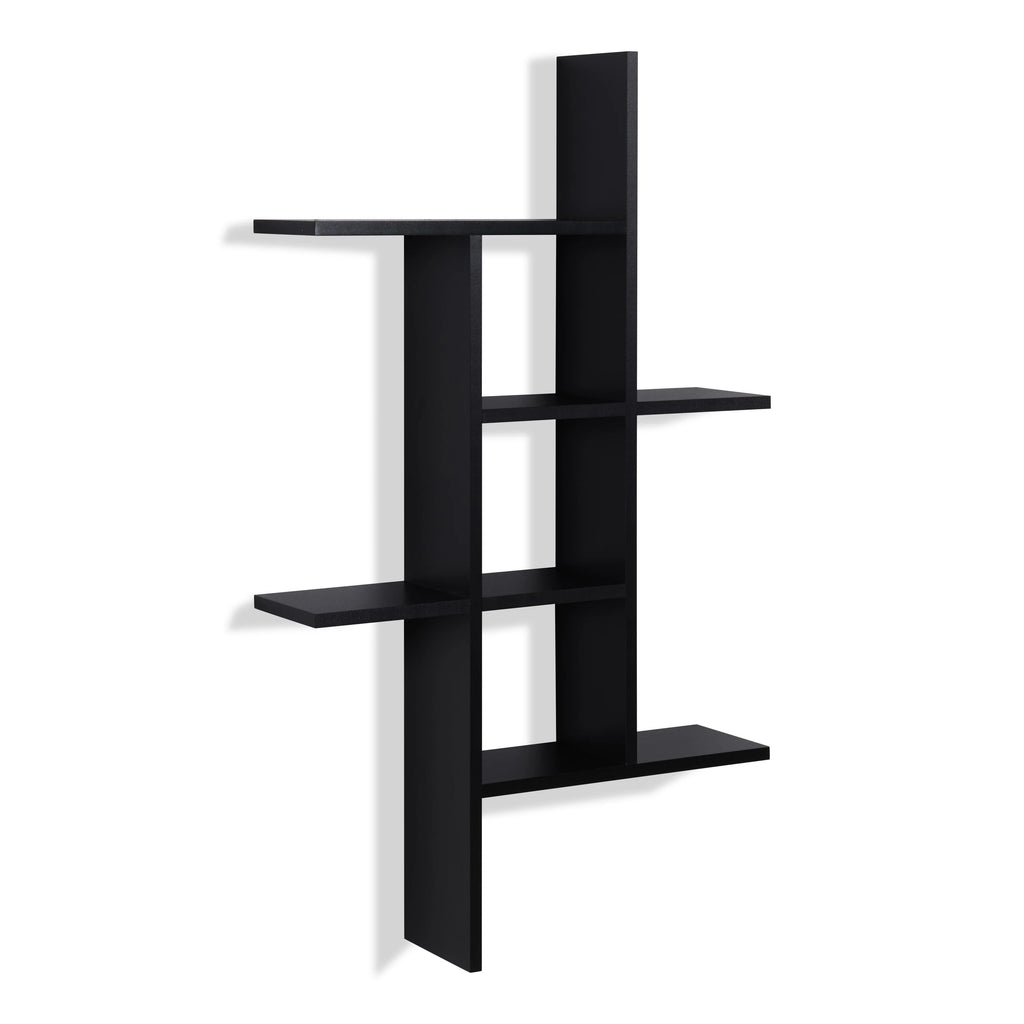 Cantilever Floating Wall Shelf, Modern Decorative Display Shelf for Living Room, Bedroom and Home Storage