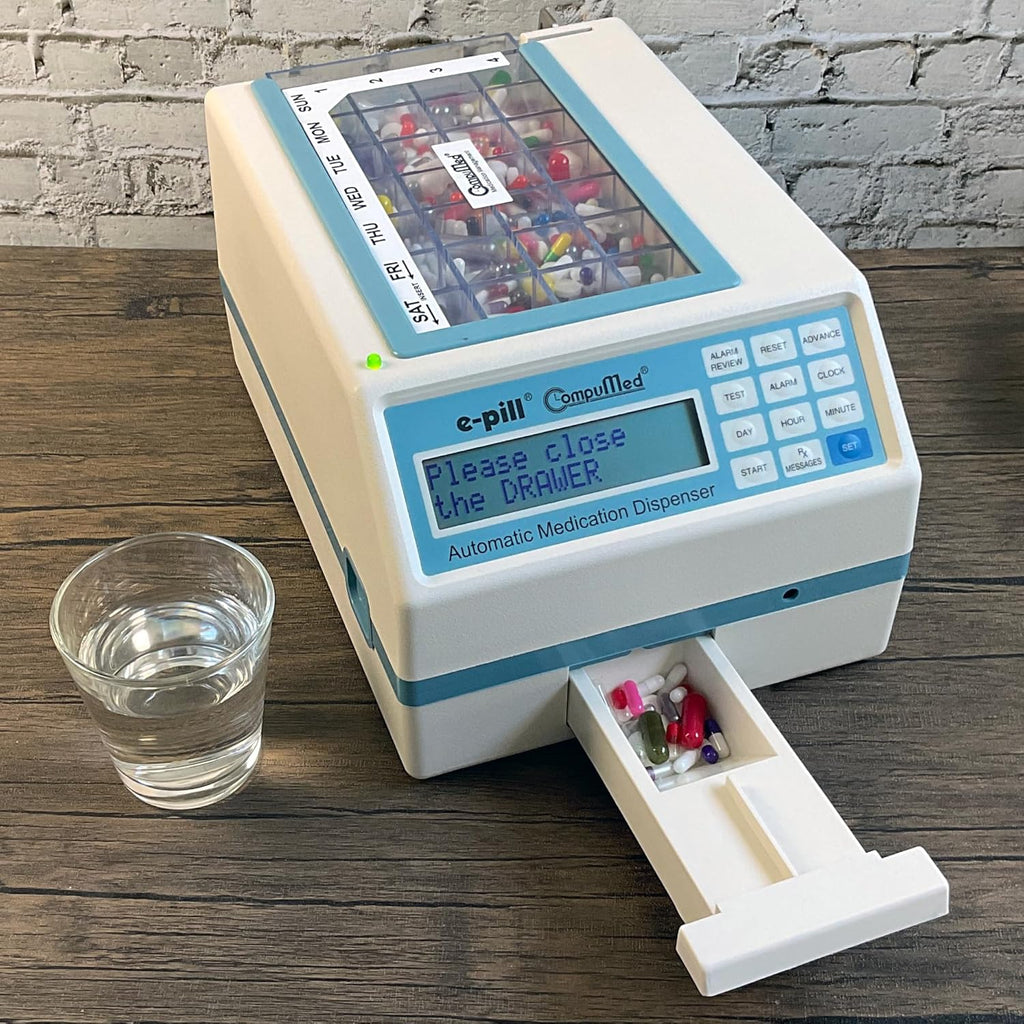 Tamper-Resistant Automatic Pill Dispenser, AC Powered