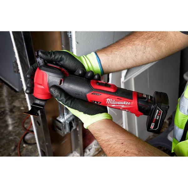 18V Cordless Oscillating Multi-Tool Kit with 5.0Ah Battery, Charger and Tool Bag