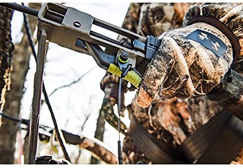 Lightweight Aluminum Climbing Treestand with Padded Seat, 300 Lb. Capacity, Safety Harness Included
