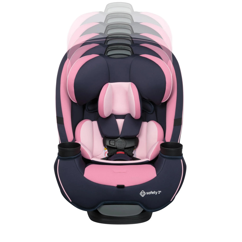 3-in-1 Slim Convertible Car Seat, All-in-One Infant Toddler Booster Seat, Rear & Forward Facing Child Safety Seat