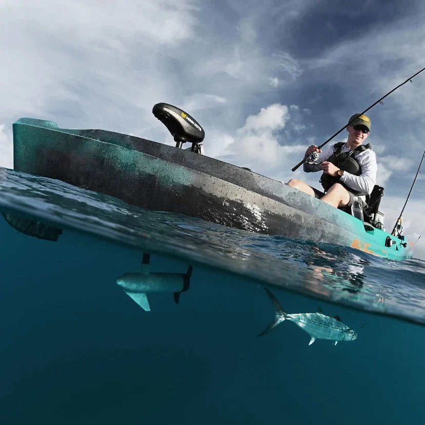 12-Ft. Motorized Fishing Kayak with Trolling Motor