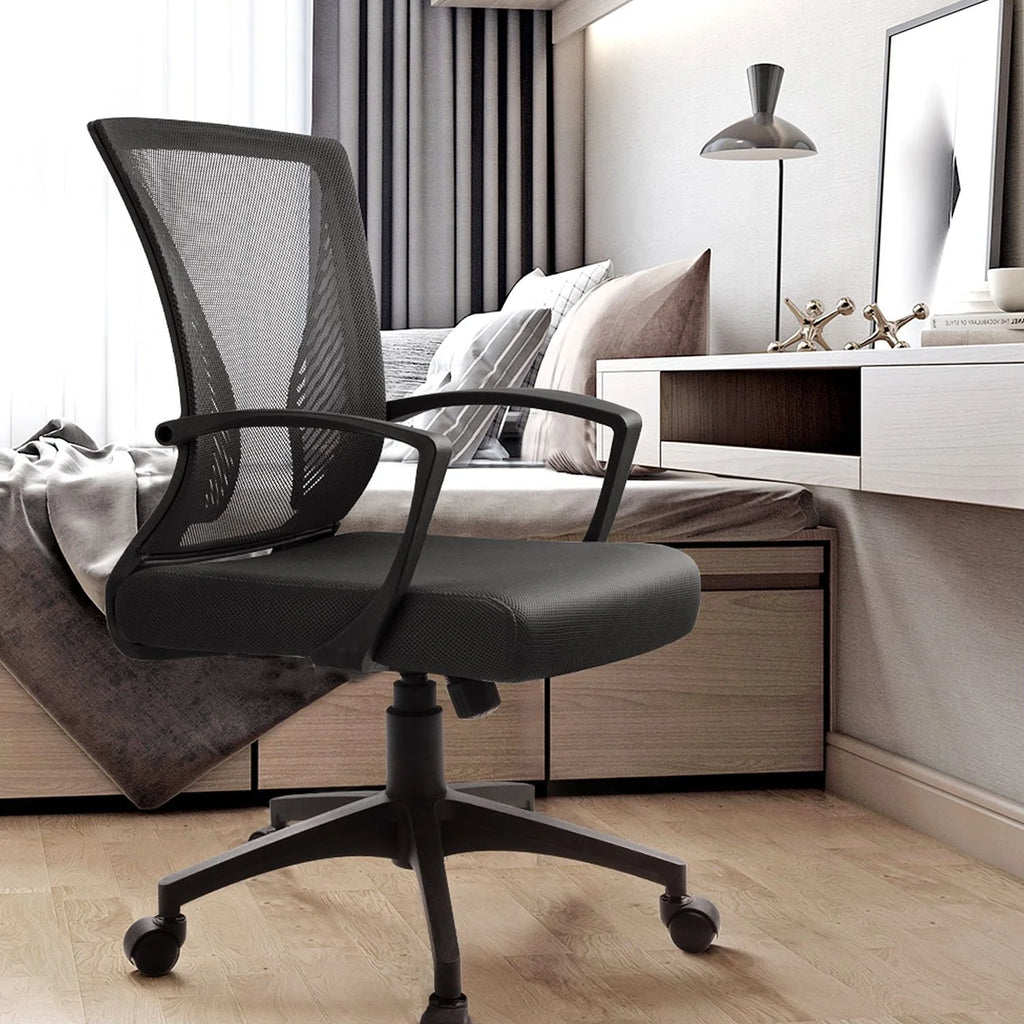 Ergonomic Mesh Office Chair with Lumbar Support, Breathable Computer Desk Chair