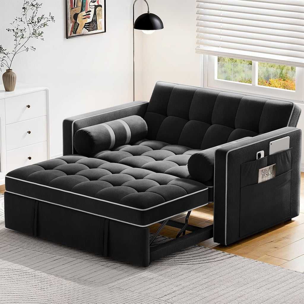 3-in-1 Convertible Sleeper Sofa Bed