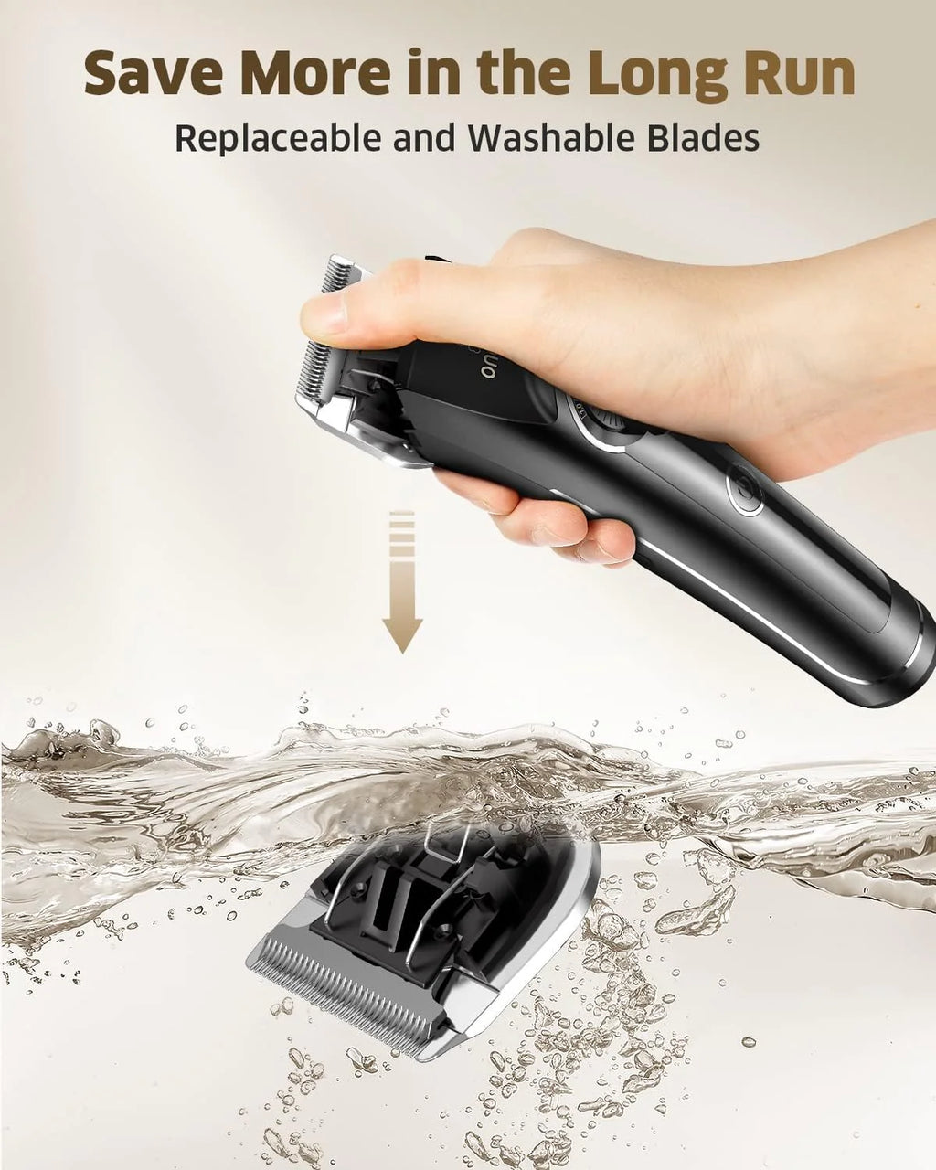 Dog Clippers for Grooming Doodles and Poodles, Professional Pet Hair Trimmer for Thick Curly Hair