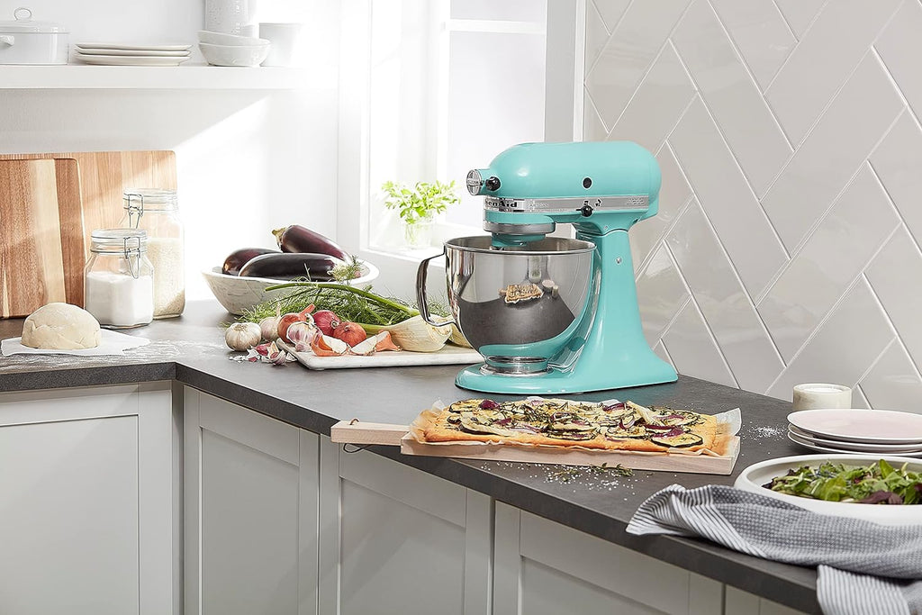 5-Quart Tilt-Head Stand Mixer, Electric Kitchen Mixer with Bowl, Multi-Speed Settings for Baking, Mixing and Food Preparation