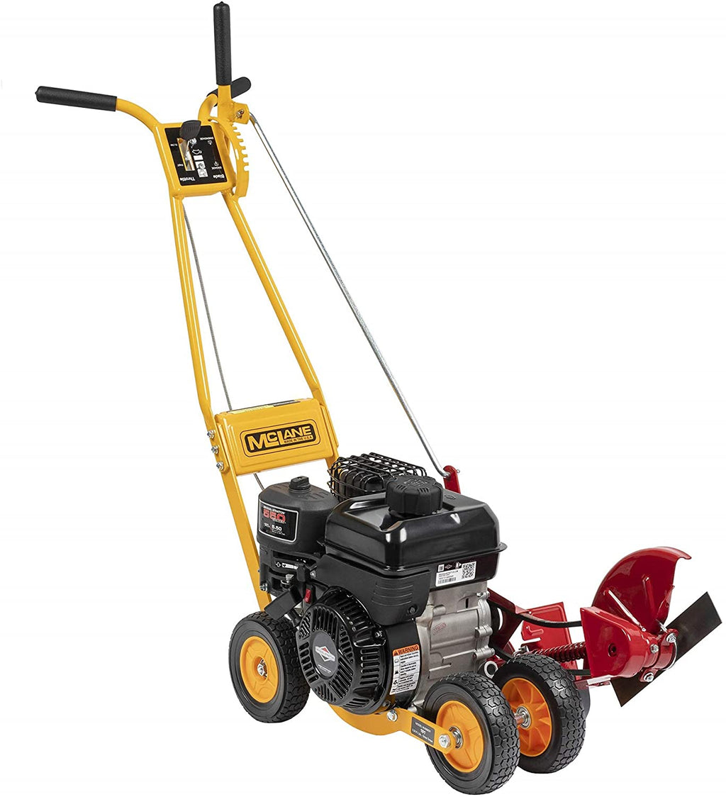 9 Inch Gas Lawn Edger - 5.50 Gross Torque Engine with Adjustable Blade and Depth Control
